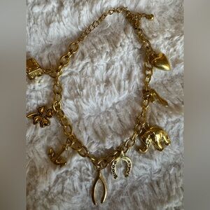 Gold Charm Luck Bracelet